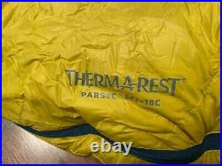 Therm-a-Rest Parsec 0F/-18C Ultralight Down Mummy 800 Fill Sleeping Bag Long