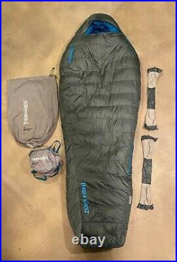Therm-a-Rest Questar 0-18 Degree 650 Fill Down Sleeping Bag Long NEW