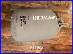 Therm-a-Rest Ramble Down 2-Person Hydrophobic Camping Blanket