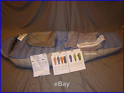 Thermarest Altair Zero Degree 0 F Down Sleeping Bag Cascade Designs 2 lbs 9 oz