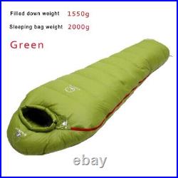 Thickened Winter Weather Goose Down Thermal Sleeping Bag Camping Hiking Quilt