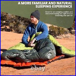 Two Person Double Wide Sleeping Bag Top Quilt 850 Down Ultralight Backpacking