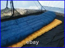 UGQ Bandit Top Quilt 20 degrees, Morrocan Blue, 72 L, 55 W, Only used Twice