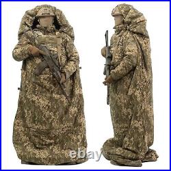 UKRAINE ARMY MILITARY FIELD SLEEPING BAG DUGOUT-R UA Digital MM-14