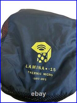 USED Mountain Hardwear Lamina -15°F Sleeping Bag Synthetic, Long