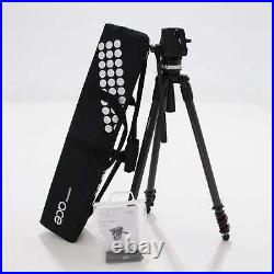 USED Sachtler TT75/2 CF with Sachtler Ace L Fluid Head Tripod withCase