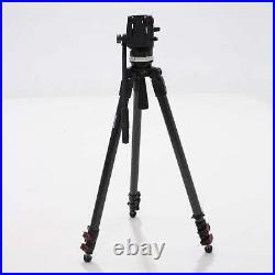 USED Sachtler TT75/2 CF with Sachtler Ace L Fluid Head Tripod withCase