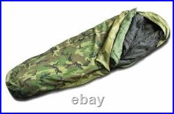 USGI 4 Piece MSS MODULAR SLEEP SYSTEM WITH WOODLAND GORETEX BIVY SACK VGC