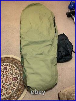 USGI 4 Piece MSS MODULAR SLEEP SYSTEM WITH WOODLAND GORETEX BIVY SACK VGC