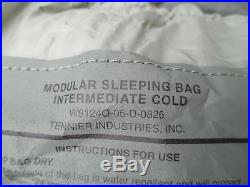 USGI 5 Piece Modular Sleep System ACU Digital Sleeping Bag US Army Military EXC