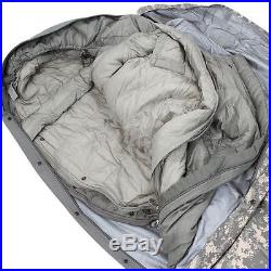 USGI Military ACU 5 Piece Modular Sleeping Bag Sleep System Digital Goretex
