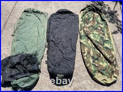 USGI Military ECW Modular Sleep System MSS 4 Piece Sleep System Woodland