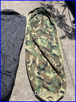 USGI Military ECW Modular Sleep System MSS 4 Piece Sleep System Woodland