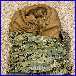 USGI Style MSS Sleep System AOR2 Bivy USMC 3-Season Coyote Stuff Sack 3-Piece
