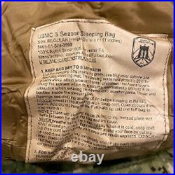 USGI Style MSS Sleep System AOR2 Bivy USMC 3-Season Coyote Stuff Sack 3-Piece