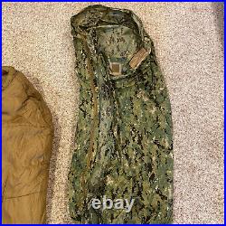 USGI Style MSS Sleep System AOR2 Bivy USMC 3-Season Coyote Stuff Sack 3-Piece