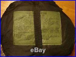 USMC US Military 4 Piece Modular Sleeping Bag Sleep System GORTEX Bivy