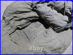 USMC U. S Marine Corps M-1949 Sleeping Bag DATED 1951 KOREAN WAR TALON ZIPPER