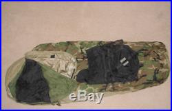 US ARMY ECW Military Sleeping System with GORETEX Bivy Cover