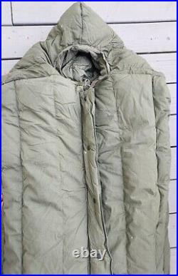 US Army Extreme Subzero Cold Weather Mummy Sleeping Bag NSN 8465-01-033-8057
