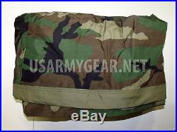 US Army Military Woodland Camo GTX GORETEX Sleeping Bag BIVY COVER by GI Tennier