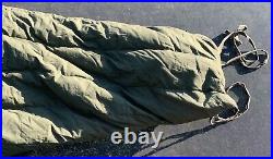 US Army Subzero Extreme Cold Down Mummy Sleeping Bag #8465-01-033-8057