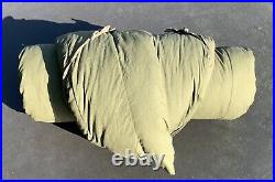 US Army Subzero Extreme Cold Down Mummy Sleeping Bag #8465-01-033-8057