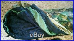 US GI Military Modular Sleeping Bag System, 4 Pc. WithGORTEX Bivy
