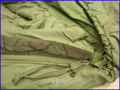 US MILITARY PATROL SLEEPING BAG. OD Green. Good condition Tennier Industries