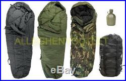 US Military 4 Piece Modular Sleeping Bag Sleep System + Canteen EXC