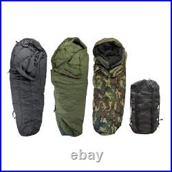 US Military 4 Piece Modular Sleeping Bag Sleep System MSS withG Bivy Woodland Camo