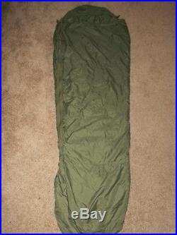 US Military 4 Piece Modular Sleeping Bag Sleep System Used condition Needs TLC