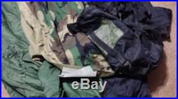 US Military 4 Piece Modular Sleeping Bag Sleep System withGORTEX Bivy excellent