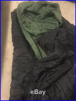 US Military 4 Piece Modular Sleeping Bag Sleep System withGORTEX +Wet Weather Bag