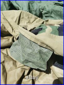 US Military 4 Piece Modular Sleeping Bag Sleep System with GORTEX Bivy VGC / EXC