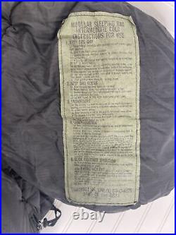 US Military 4 Piece Sleeping Patrol Bag Sleep System ACU CAMO READ Stuff Sack