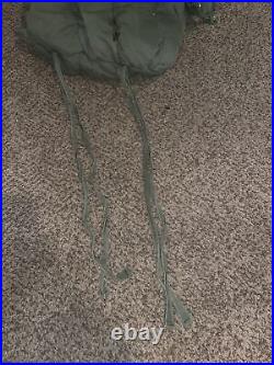 US Military Cold Weather Mummy sleeping Bag Down Filled 1976 La Crosse Type 1