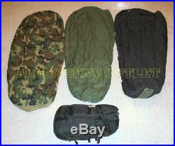 US Military GORETEX -40° MODULAR SLEEPING BAG SLEEP SYSTEM MSS 4 Piece MINT
