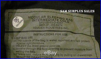 US Military Intermediate Cold Sleeping Bag MSS Modular Sleep System
