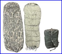 US Military Issue 5-Piece Modular Sleep System ACU Digital or Components Used
