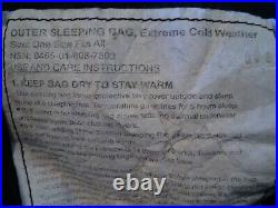 US Military Issue Black Extreme Cold Weather Outer Sleeping Bag USMC #8