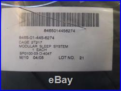 US Military MSS 4-pc Modular Sleep System NEW, NIB, NSN#8465 01 445 6274