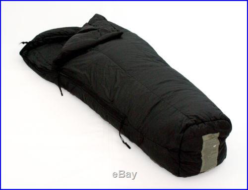 US Military MSS Black Intermediate Cold Weather Mummy Sleeping Bag to -10° Exc