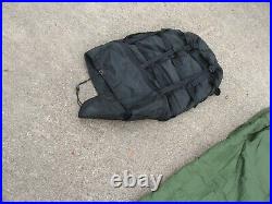 US Military Modular Sleeping Bag System 4-pc Cold Weather Camo Gore-Tex Bivy