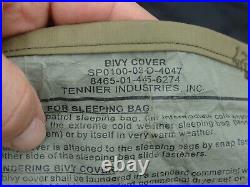 US Military Modular Sleeping Bag System 4-pc Cold Weather Camo Gore-Tex Bivy