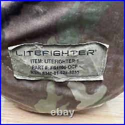 US Military Multicam Tent LiteFighter Combat Shelter One 1-Person Excellent