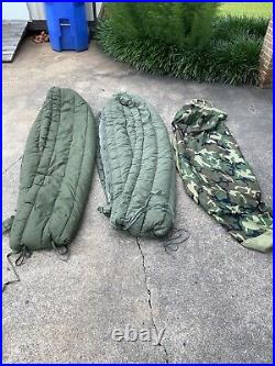 US Millitary Extreme Cold Weather Sleeping Bags/ Gortex bag