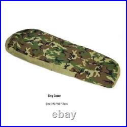 US Modular Sleeping System 4-Piece Military Sleep Bag Bivy Comouflage