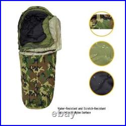 US Modular Sleeping System 4-Piece Military Sleep Bag Bivy Comouflage