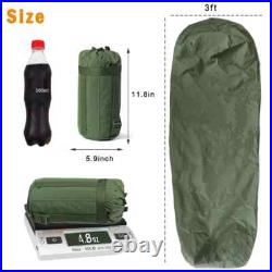 US Modular Sleeping System 4-Piece Military Sleep Bag Bivy OliveDrab